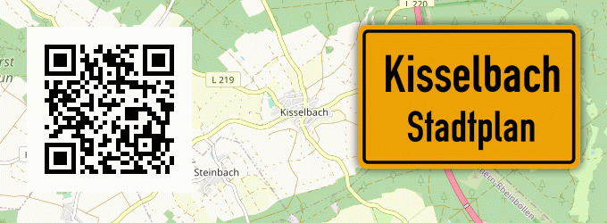 Stadtplan Kisselbach, Hunsrück