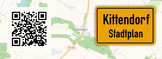 Stadtplan Kittendorf