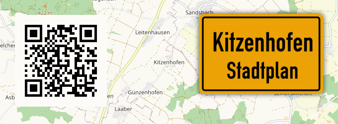 Stadtplan Kitzenhofen