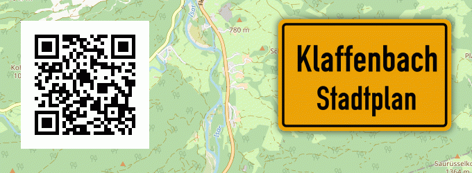 Stadtplan Klaffenbach