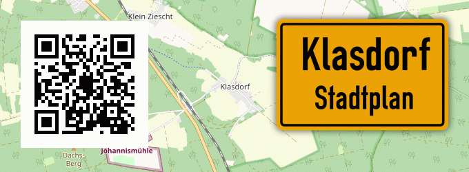 Stadtplan Klasdorf