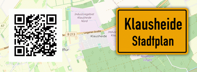 Stadtplan Klausheide