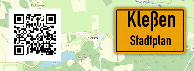 Stadtplan Kleßen