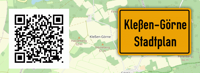 Stadtplan Kleßen-Görne