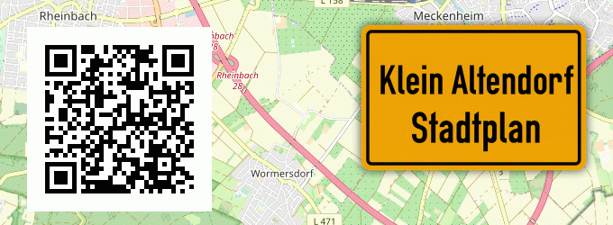 Stadtplan Klein Altendorf