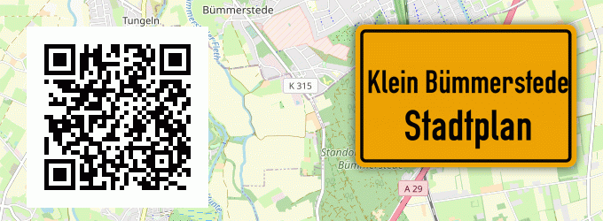 Stadtplan Klein Bümmerstede