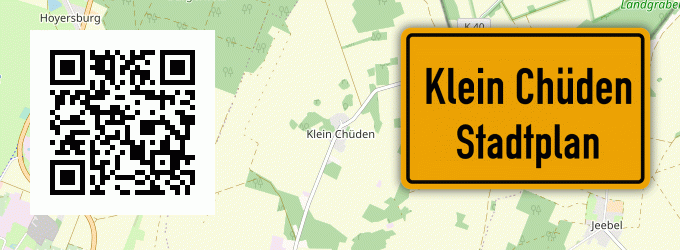 Stadtplan Klein Chüden