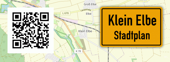 Stadtplan Klein Elbe