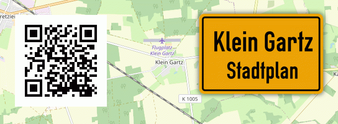 Stadtplan Klein Gartz