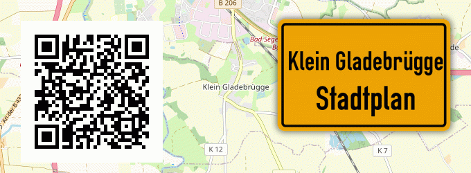 Stadtplan Klein Gladebrügge