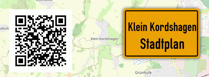 Stadtplan Klein Kordshagen