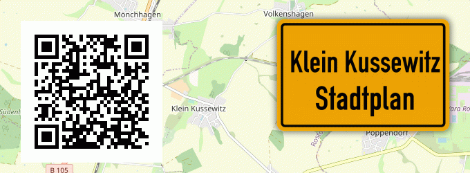 Stadtplan Klein Kussewitz