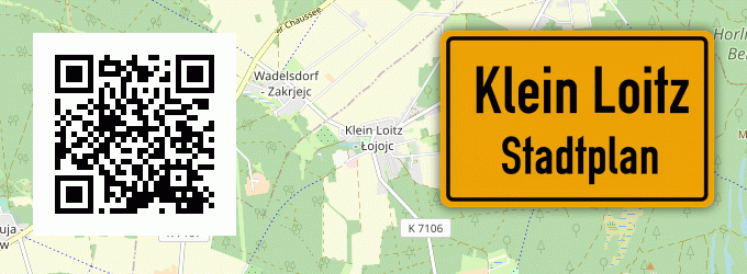 Stadtplan Klein Loitz