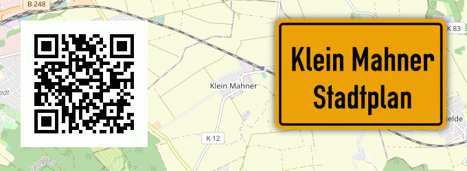 Stadtplan Klein Mahner