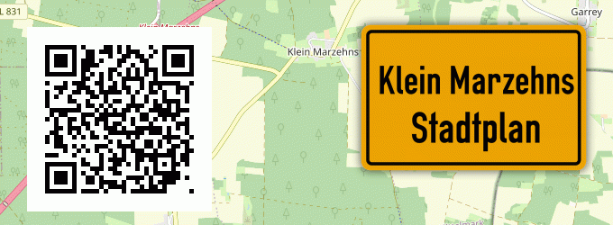 Stadtplan Klein Marzehns