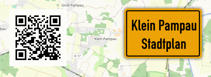 Stadtplan Klein Pampau