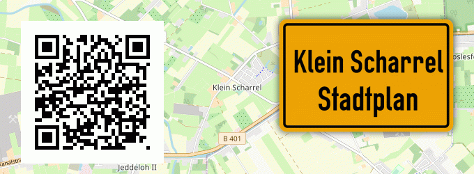 Stadtplan Klein Scharrel