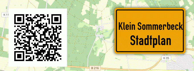 Stadtplan Klein Sommerbeck