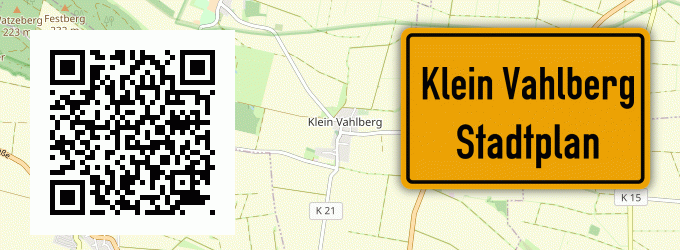 Stadtplan Klein Vahlberg