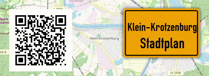 Stadtplan Klein-Krotzenburg