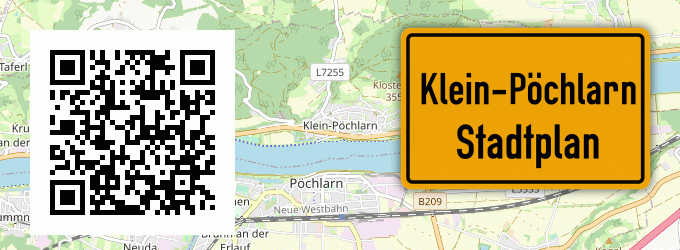 Stadtplan Klein-Pöchlarn