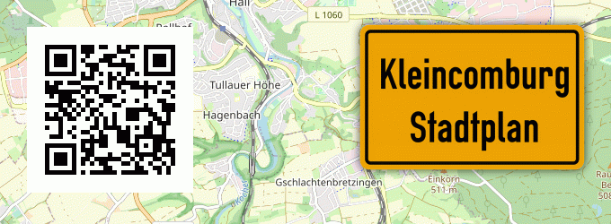 Stadtplan Kleincomburg