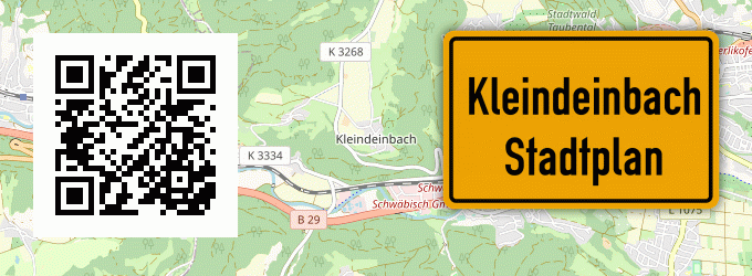 Stadtplan Kleindeinbach