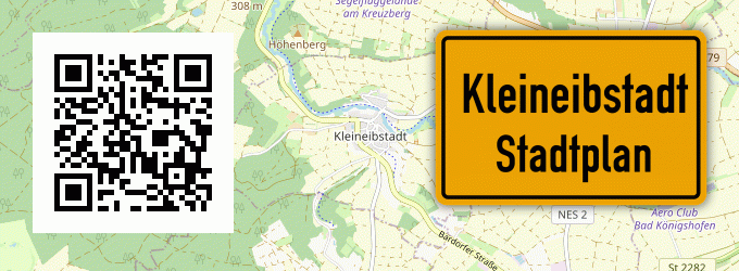Stadtplan Kleineibstadt