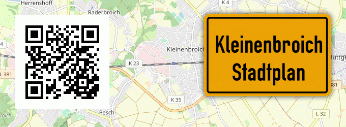 Stadtplan Kleinenbroich