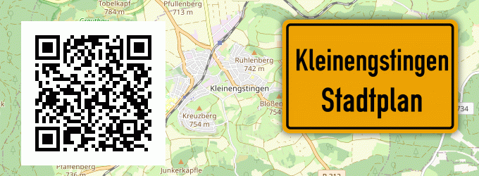 Stadtplan Kleinengstingen