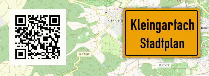 Stadtplan Kleingartach