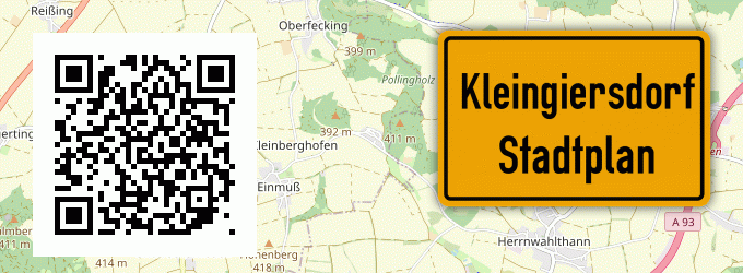Stadtplan Kleingiersdorf