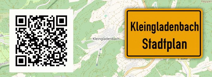 Stadtplan Kleingladenbach