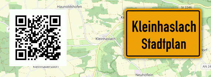 Stadtplan Kleinhaslach