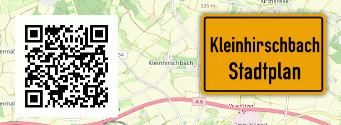 Stadtplan Kleinhirschbach