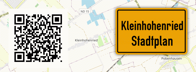 Stadtplan Kleinhohenried