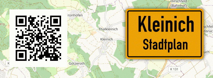 Stadtplan Kleinich