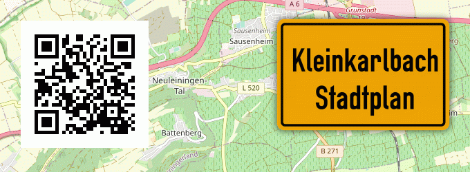 Stadtplan Kleinkarlbach
