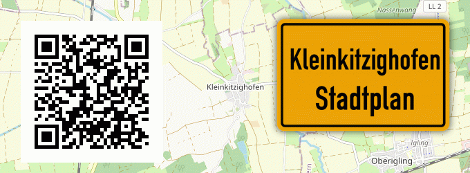 Stadtplan Kleinkitzighofen