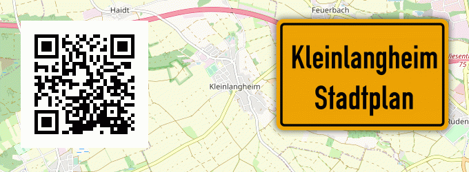 Stadtplan Kleinlangheim