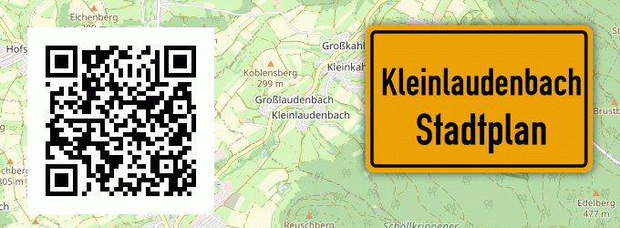 Stadtplan Kleinlaudenbach