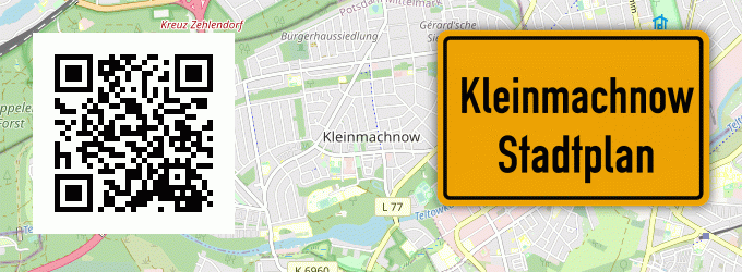 Stadtplan Kleinmachnow