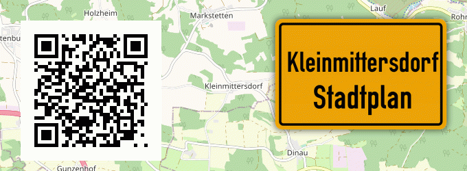 Stadtplan Kleinmittersdorf, Oberpfalz
