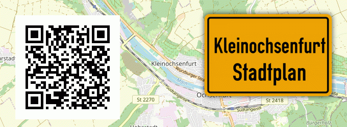 Stadtplan Kleinochsenfurt