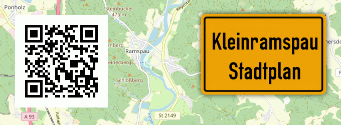 Stadtplan Kleinramspau