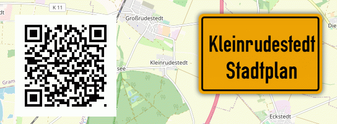 Stadtplan Kleinrudestedt