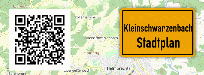 Stadtplan Kleinschwarzenbach