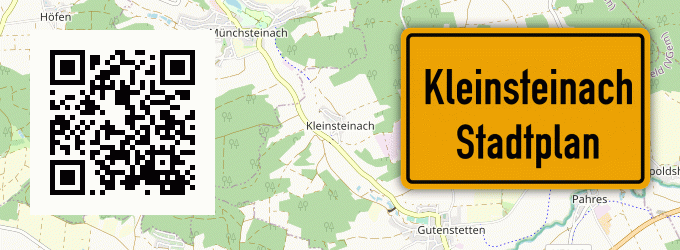 Stadtplan Kleinsteinach