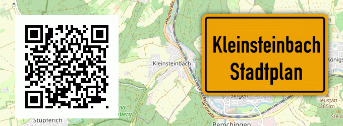 Stadtplan Kleinsteinbach