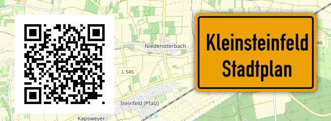 Stadtplan Kleinsteinfeld